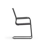 ICF Stick Cantilever Mesh High Chair side view
