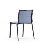 ICF Stick 4-Leg Mesh Back Conference Chair front side view