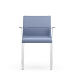 ICF Stick 4-Leg Mesh Back Conference Chair side view