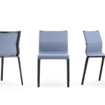 ICF Stick 4-Leg Mesh Back Conference Chair detail view