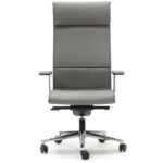 ICF Una Plus 5-Star Fixed Armrests Executive Office Chair alternate view