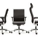 ICF Una Plus Swivel Chair With Headrest Office Chair detail view