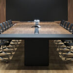 ICF Una Swivel Chair With Armrests Mesh Office Chair
