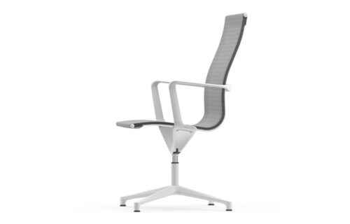 ICF Una Management 4-Star With Armrests Office Chair