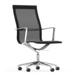 ICF Una 4-Star With Armrests High Management Chair