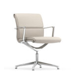 ICF Una 4-Star Low Back Executive Chair side view