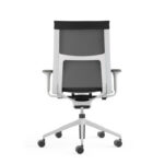 ICF Una Plus Task With Headrest Office Chair angled view