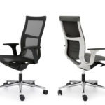 ICF Una Plus Task With Headrest Office Chair front view