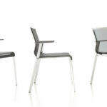 ICF Stick 4-Leg High Back Conference Chair product view