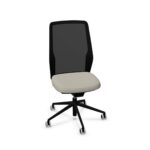 ICF Mesh Swivel Chair Upholstered Seat Office Chair