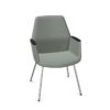 ICF Alba 4-Leg Upholstered Conference Chair