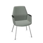 ICF Alba 4-Leg Upholstered Conference Chair