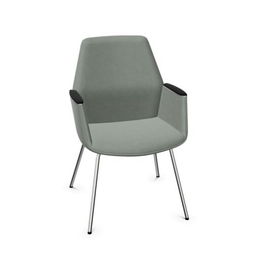 ICF Alba 4-Leg Upholstered Conference Chair