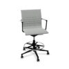 ICF Una 5-Star With Armrests Mesh Stool