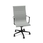 ICF Una Swivel Chair With Armrests High Office Chair