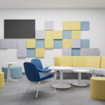 Nowy Styl Dotto Pouffe Square Upholstered Pouffe