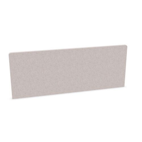 Zilenzio Rounded Clamp-Mounted Removable Cover Acoustic Desk Screen