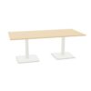 Frezza Rectangular Square-Base Legs Conference Table