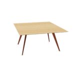 Treku Aise 4-Leg Metal Legs Bench Desk