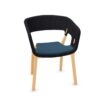Kusch + Co Njord Armchair 4L Lgw FL 4-Leg Upholstered Integrated Armchair