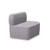 Diemme Jet Left Corner Module With Backrest Modular Sofa
