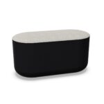 Bralco Oval Ottoman Upholstered Pouf