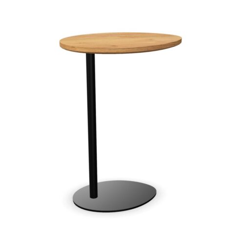 Zilenzio Round Pedestal Side Table