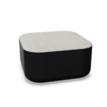 Bralco Side S9B Upholstered Ottoman Leather Pouf
