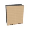 Bralco Freestanding Wood Doors Storage Cabinet