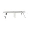 Frezza Meeting Glass Top Conference Table