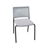 Nowy Styl Intrata V-32 Flbl-NA 4-Leg Upholstered Mesh Frame Chair