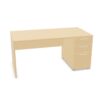 Frezza Executive Desk With Drawer Pedestal 3-Drawer Support Desk