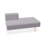 Diemme Jet Peninsula Modular Left-Side Backrest Sofa