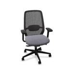 Nowy Styl Elovie Swivel Chair Mesh Back Upholstered Seat Office Chair