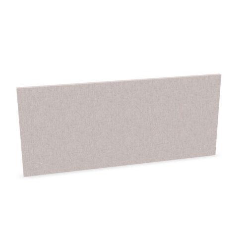 Zilenzio Lite Table Straight Clamp-Mounted Fabric-Covered Desk Screen