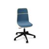 Nowy Styl Vapaa Swivel Chair HB-Wooden Back 5-Star Upholstered High Office Chair