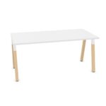 Bralco Fixed-Height Single Workstation Desk