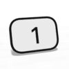 Kusch + Co Bewise Numbering Seat Numbering 1 Chair Accessory
