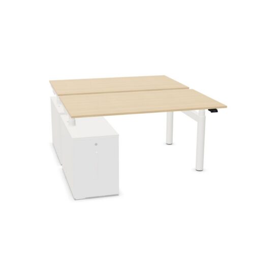 Bralco Corner 2 Vertical Electric Workstation