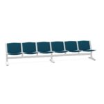 Kusch + Co 8000 Bench 6U 4L Uph 6-Seater Upholstered Beam Seating