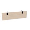 Frezza Ono Wooden Modesty Panel With Mounting Brackets Desk Modesty Panel