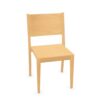 Kusch + Co Luca Frame Chair 4L W Four-Leg Wooden Chair Stackable Chair