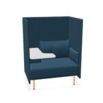 Kusch + Co Creva Sofa Work 1-Seater One-Seat Work Sofa With Integrated Table