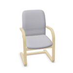 Nowy Styl Mirage LB Cfn-Wood Cantilever With Armrests Upholstered Frame Chair