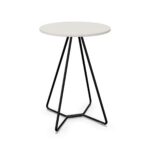 Nowy Styl Tilkka Low Table Cfx-Leg Base Mini Coffee Table Round Top Low Table