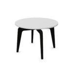 Kusch + Co Kanu Table Lounge Lwm Base Coffee Round Top Lounge Table