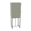 Zilenzio 10-0515 H 2-Room Framed Fabric-Covered Acoustic Room Divider