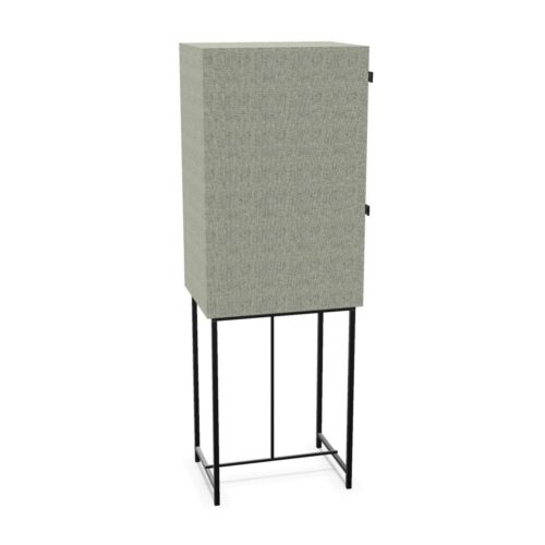 Zilenzio 10-0515 H 2-Room Framed Fabric-Covered Acoustic Room Divider
