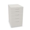Nowy Styl Easy Space Stationary Pedestal Fixed 4 Drawers Pedestal Cabinet