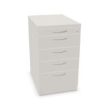 Nowy Styl Easy Space Stationary Pedestal Fixed 4 Drawers Pedestal Cabinet